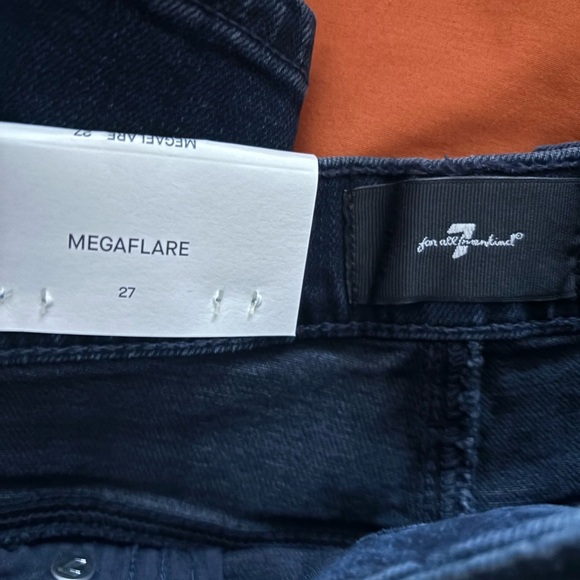 Brand new with tags 7 for all man kind megaflare size 27 - Picture 7 of 7